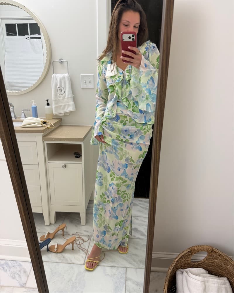 Malina Floral Maxi Set - Image 5