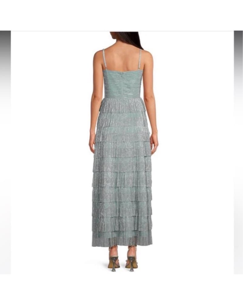 Gianni Bini Grace Metallic Maxi Gown - Image 2