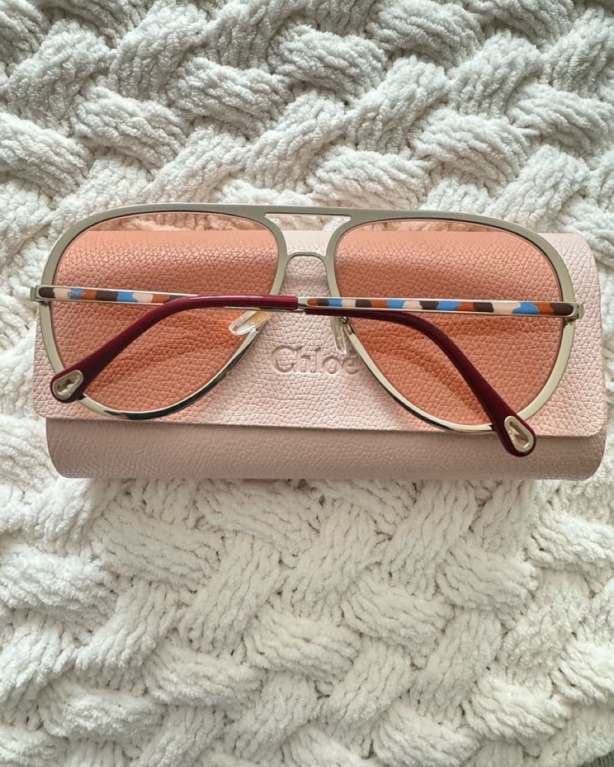 Chloe Aviator Sunglasses  - Image 3