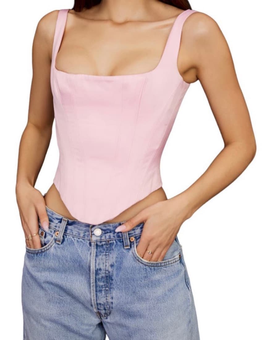 House Of CB PINK CORSET - Image 1