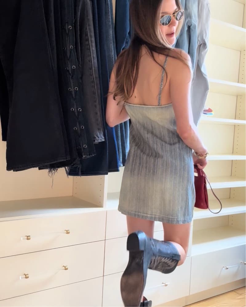 Diesel Denim Mini Dress  - Image 6