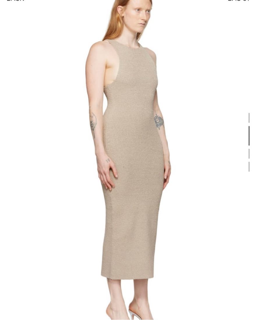Helmut Lang Ribbon Dress - Image 2