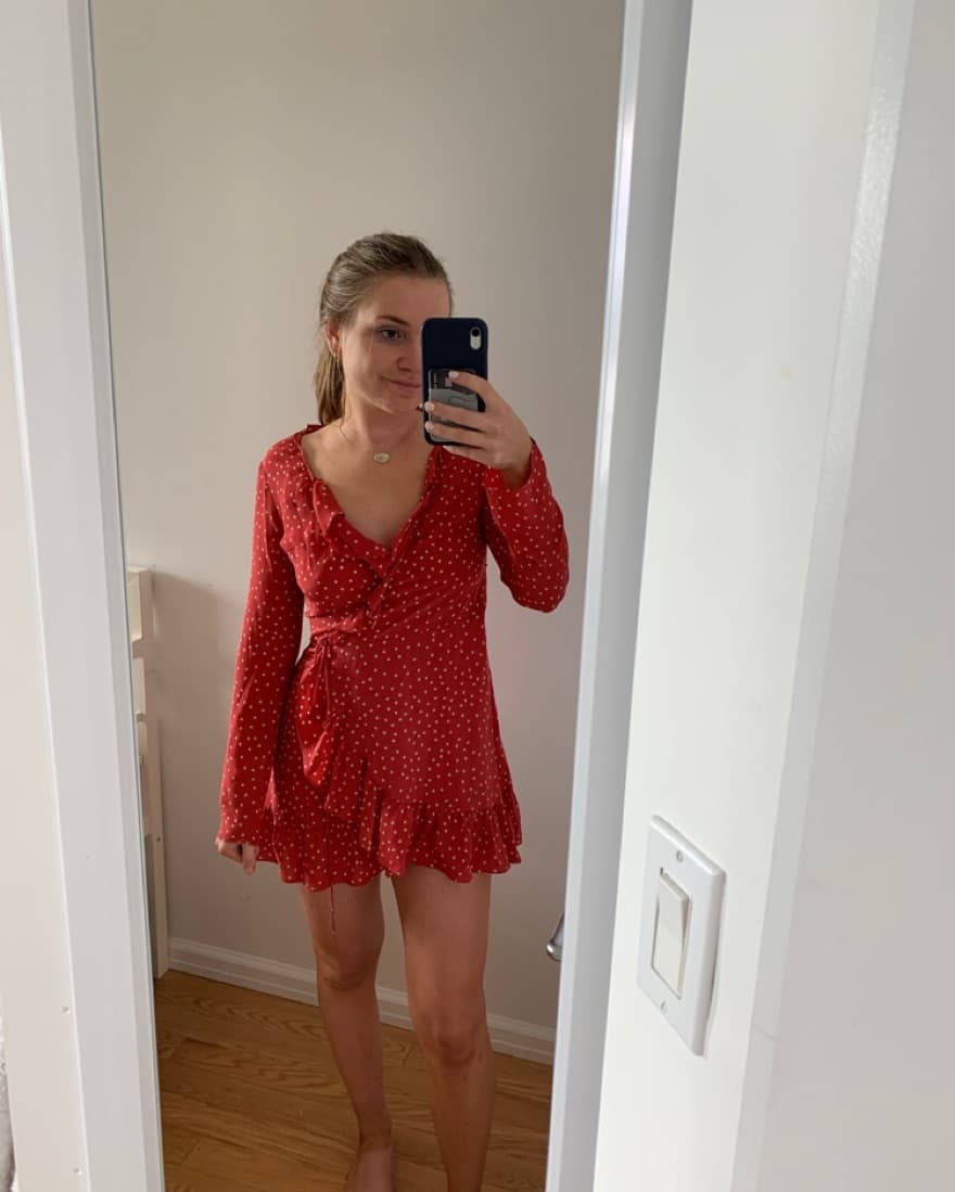 Realisation Alexandra red star dress  - Image 2