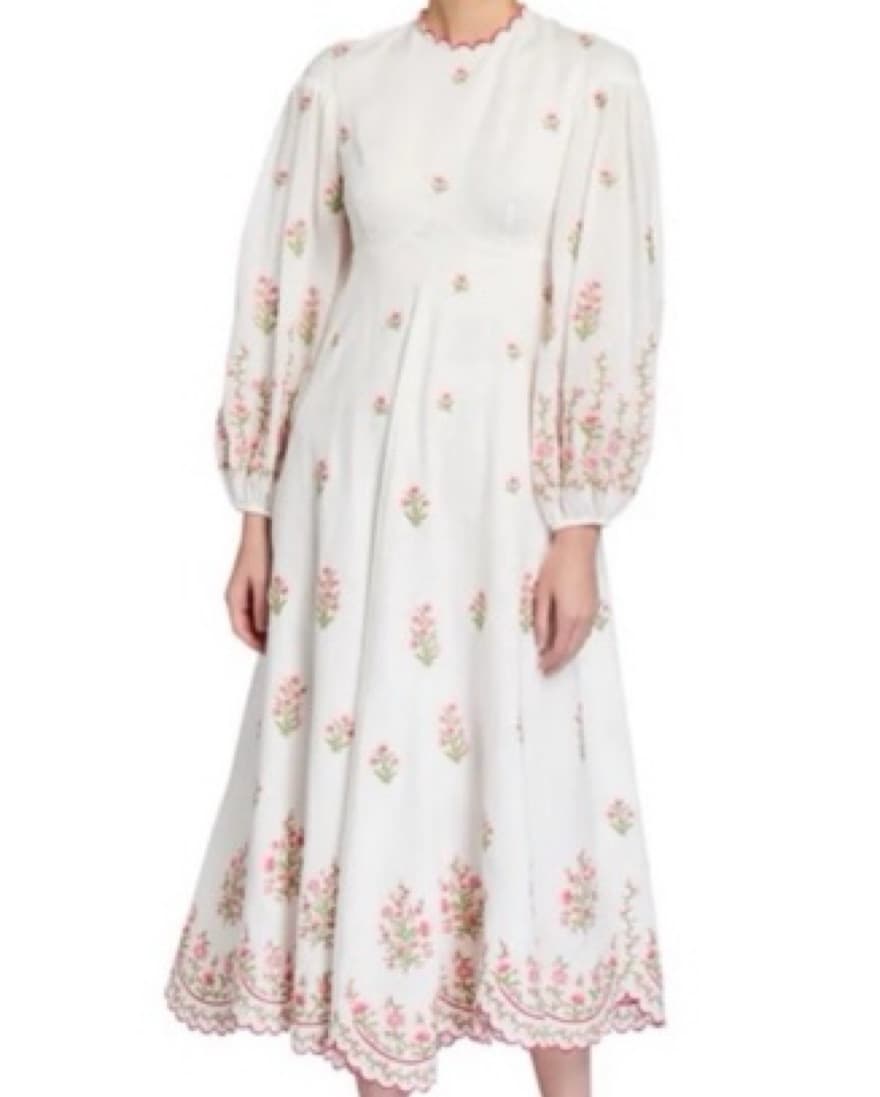 Zimmermann Poppy Scalloped Embroidered  - Image 1