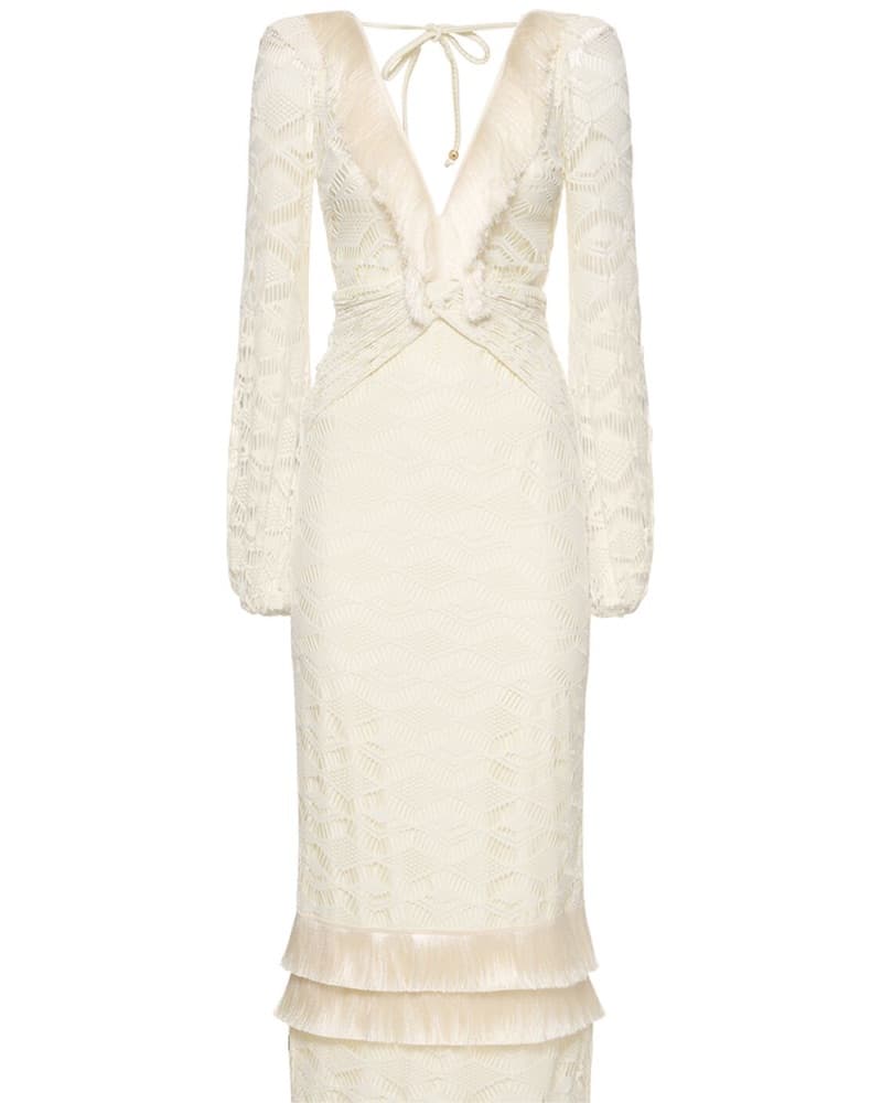 Brides! Patbo Crocheted maxi dress - Image 1