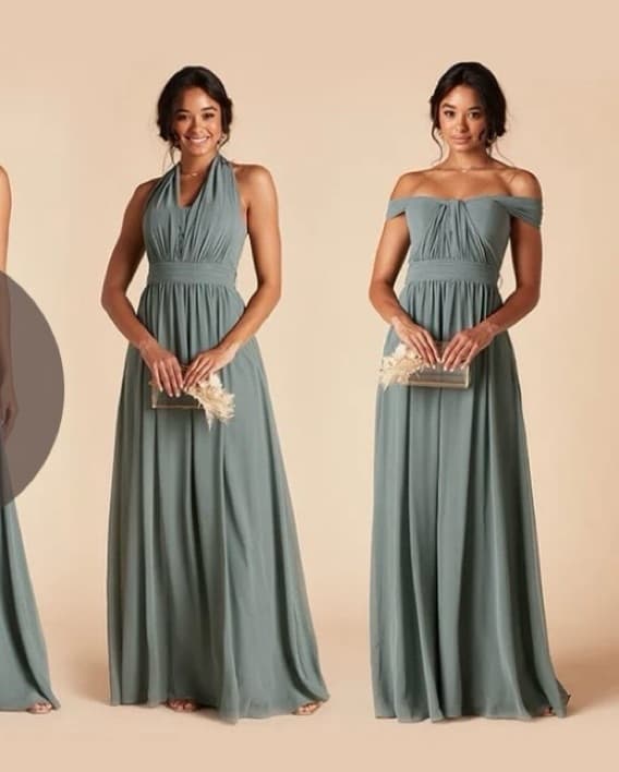 Drape Maxi Wedding Guest Dress - Image 6