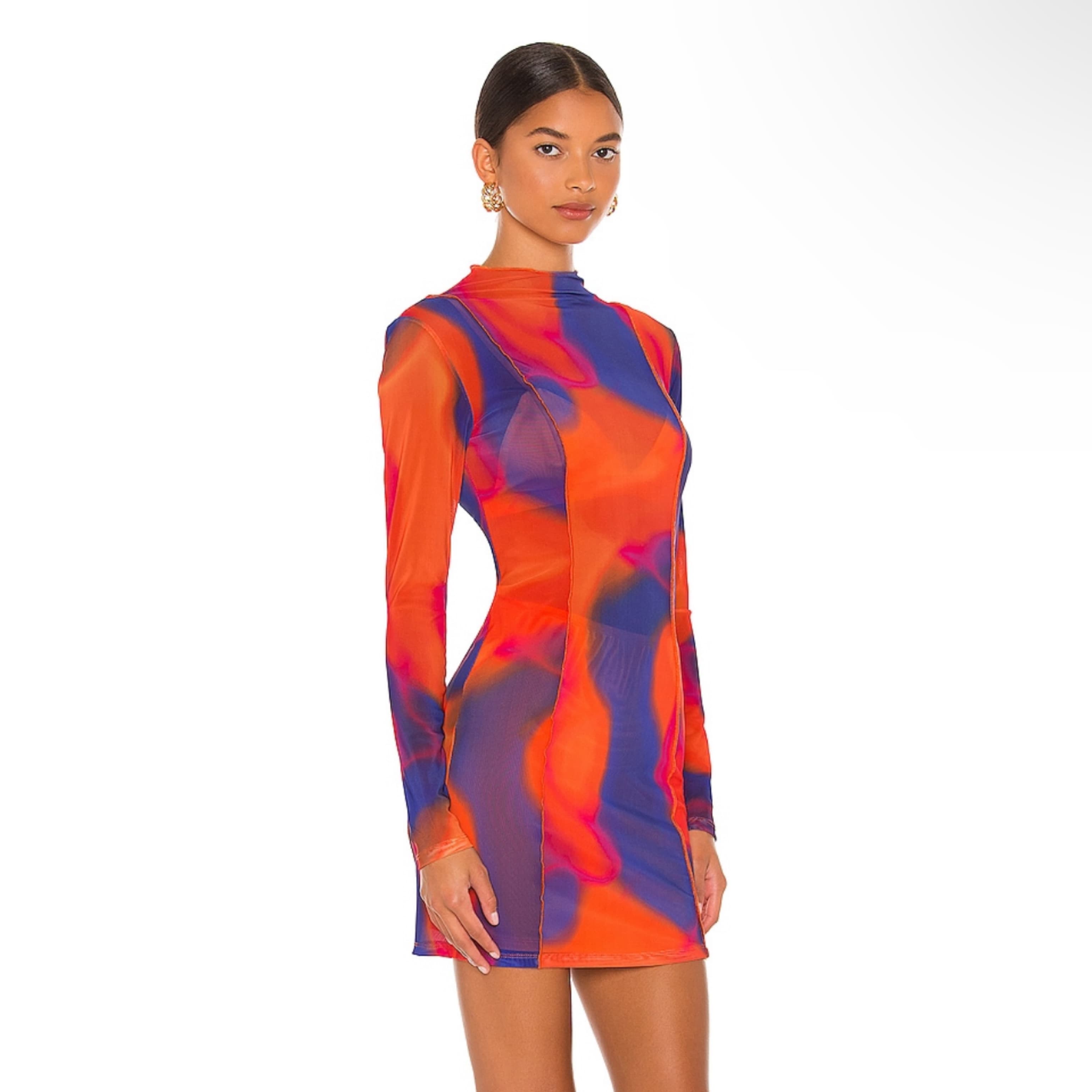 Revolve Ombre Mini Dress - Image 2