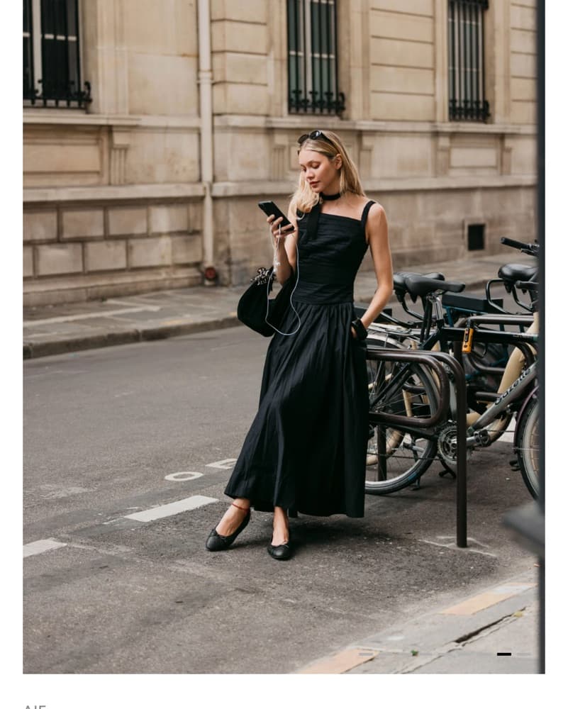 Aje star Black Midi Dress - Image 2
