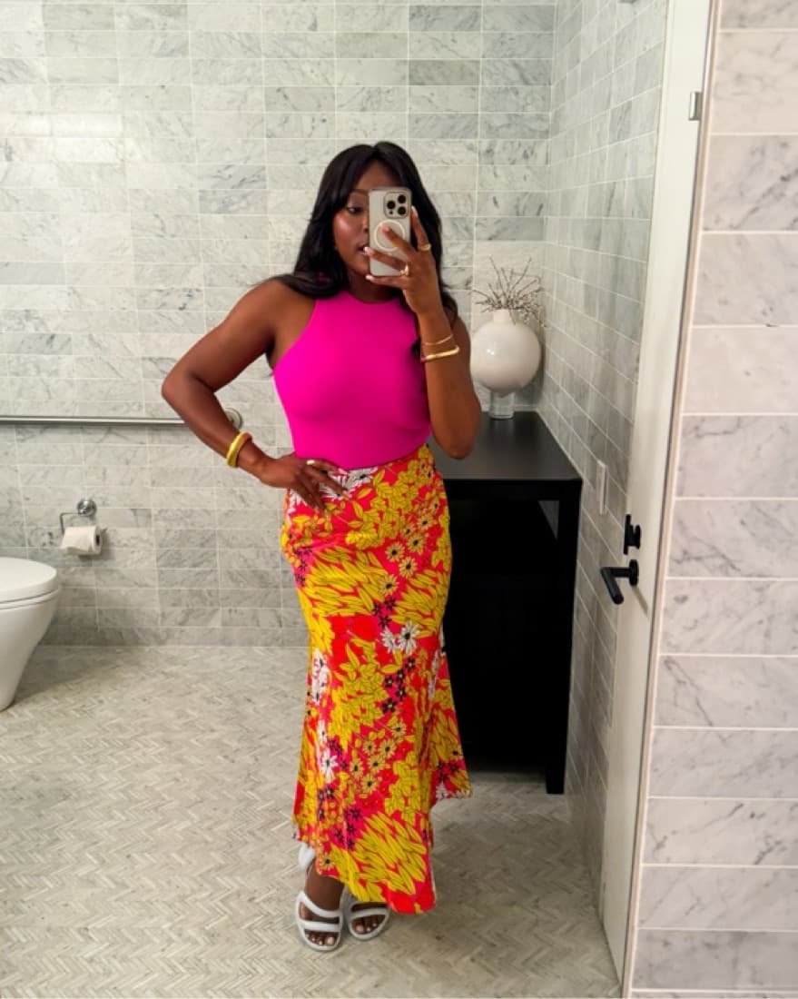 Christopher John Rogers Sample Skirt - Image 2