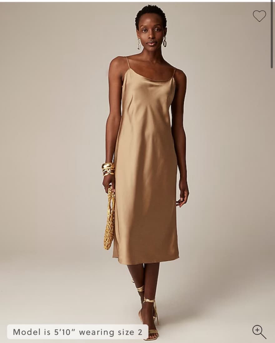 JCrew Gwyneth Slip Dress - Image 1