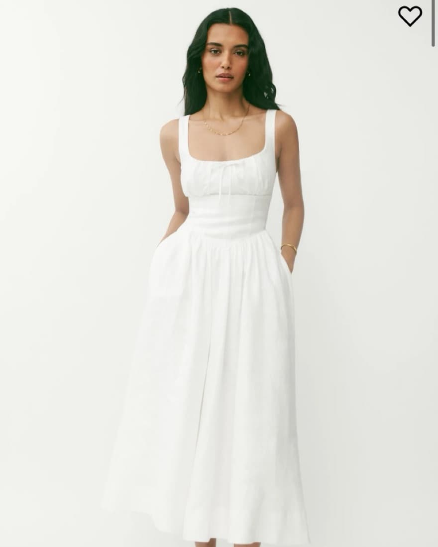 Reformation Balia linen Dress  - Image 1