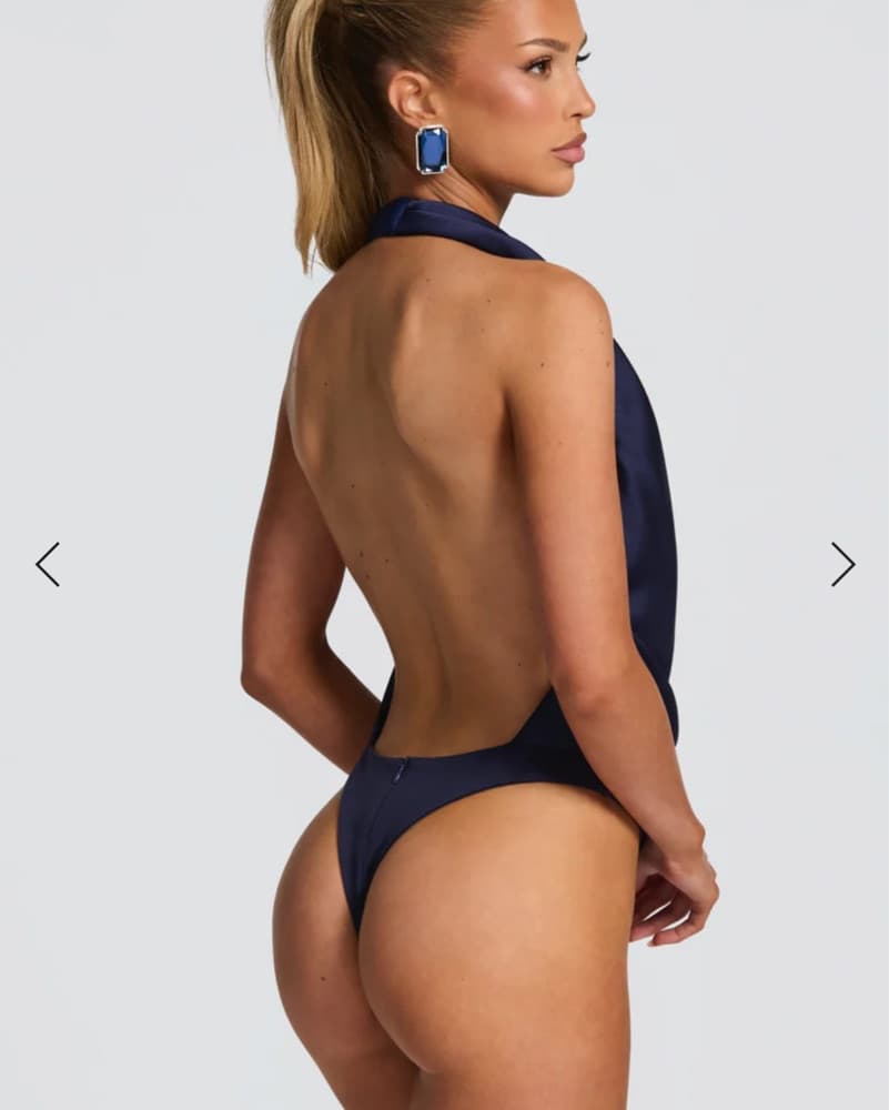 ELENI BODYSUIT - NAVY - Image 2