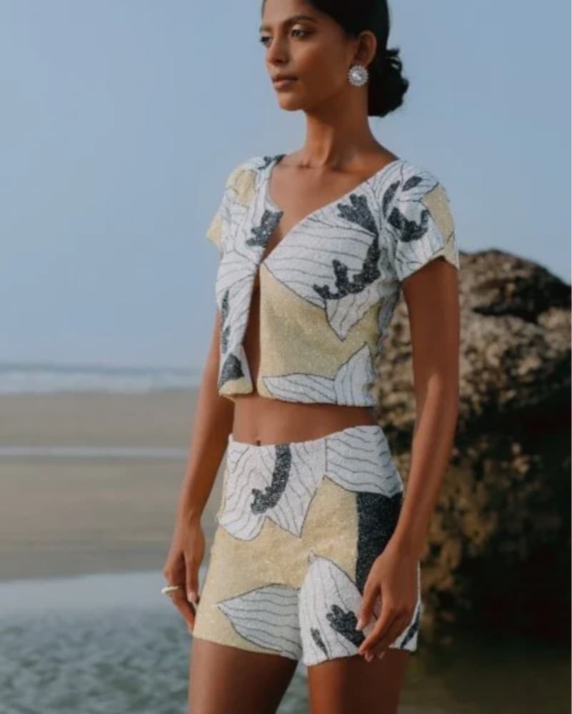 Maya Petal Short Set - Image 2