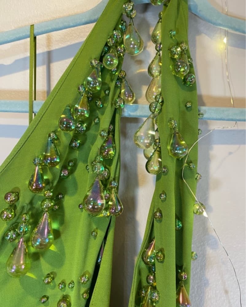 Cult Gaia Issey Dress in Olea Small - Image 2