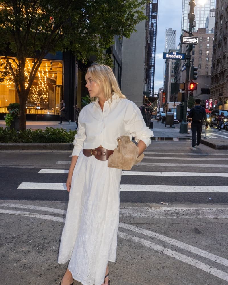 Polo Ralph Lauren eyelet maxi Skirt - Image 1