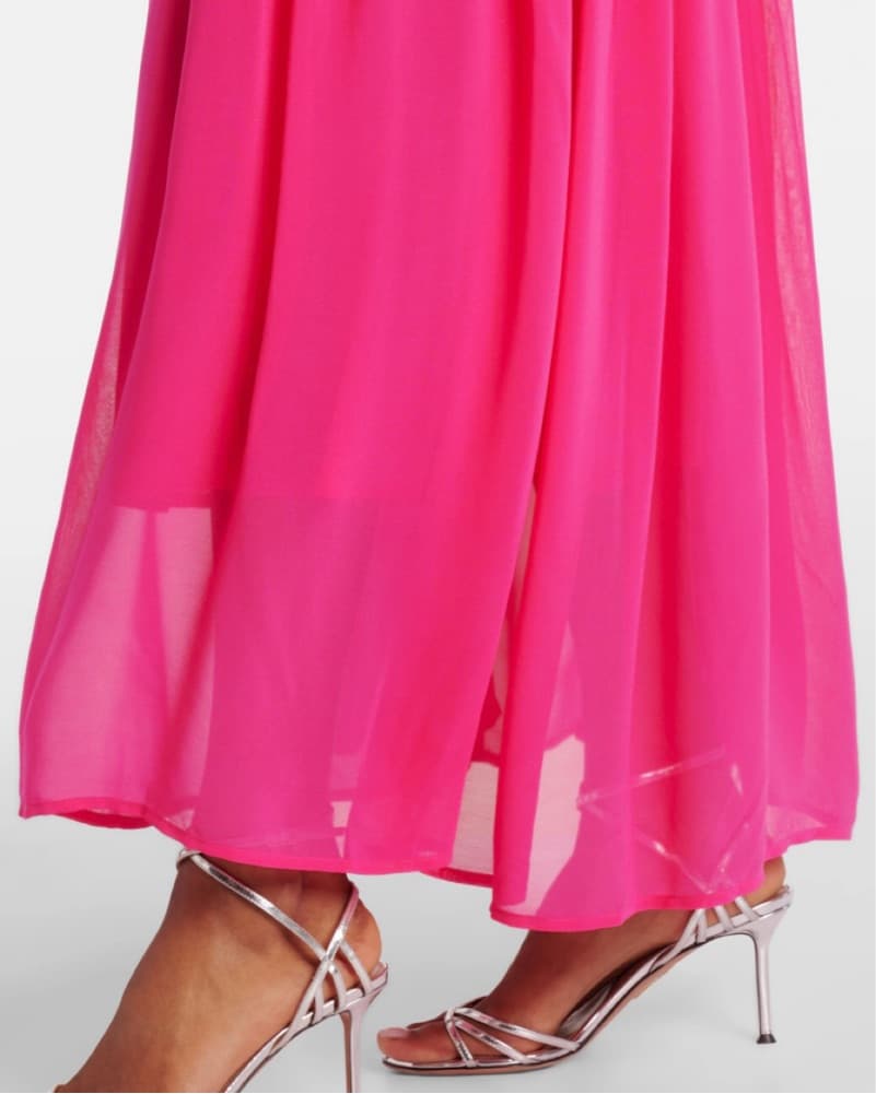 Mytheresa Rio Farm Pink  Maxi Dress - Image 5