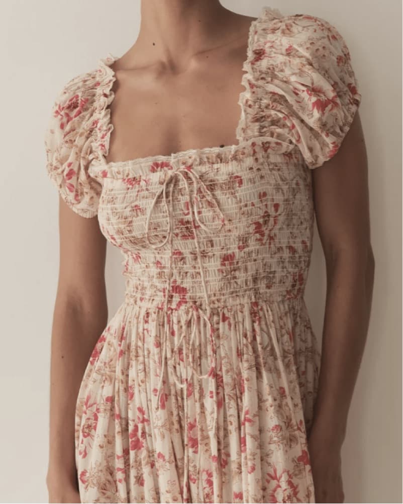 Doen Stanza Dress in Fleurs de Provence - Image 4