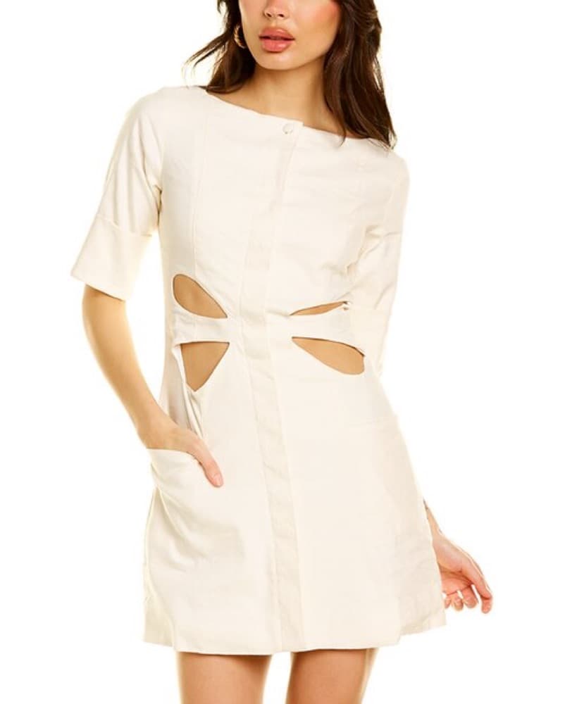 Cult Gaia Cut-Out Mini Dress - Image 3