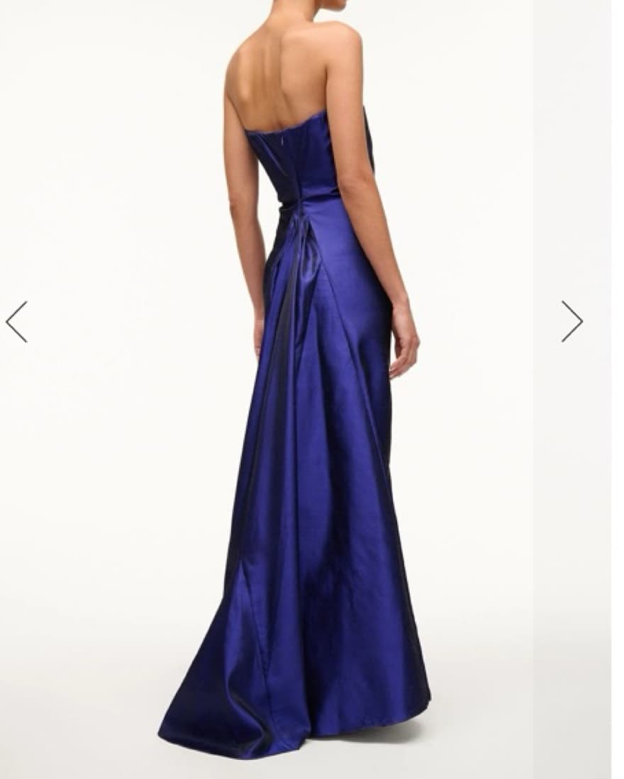 Staud TULLIO GOWN VIOLET - Image 2