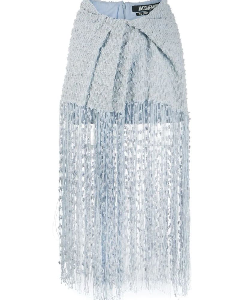 Jacquemus Fringe Skirt - Image 2