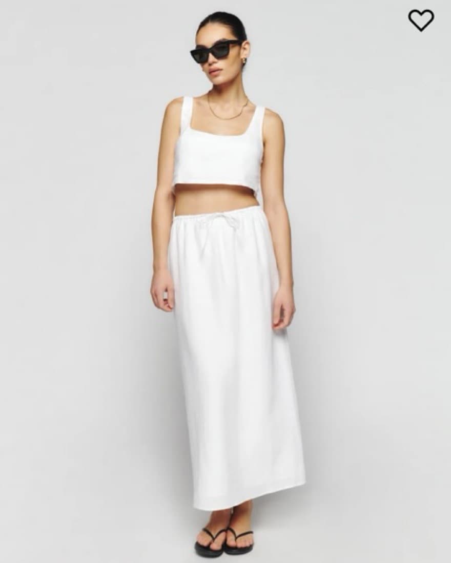 Reformation Amir Linen Two-Piece - Image 1