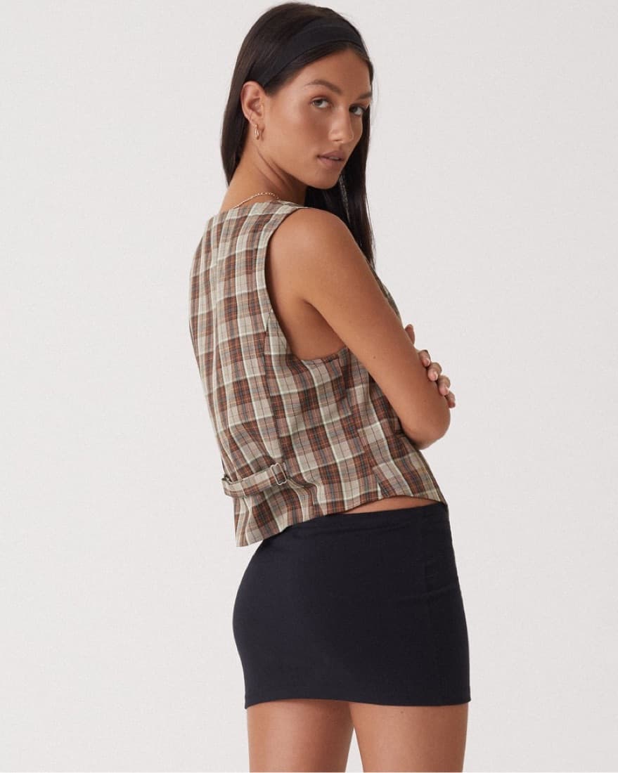 Motel Rocks Vest and Skirt Set - Image 3