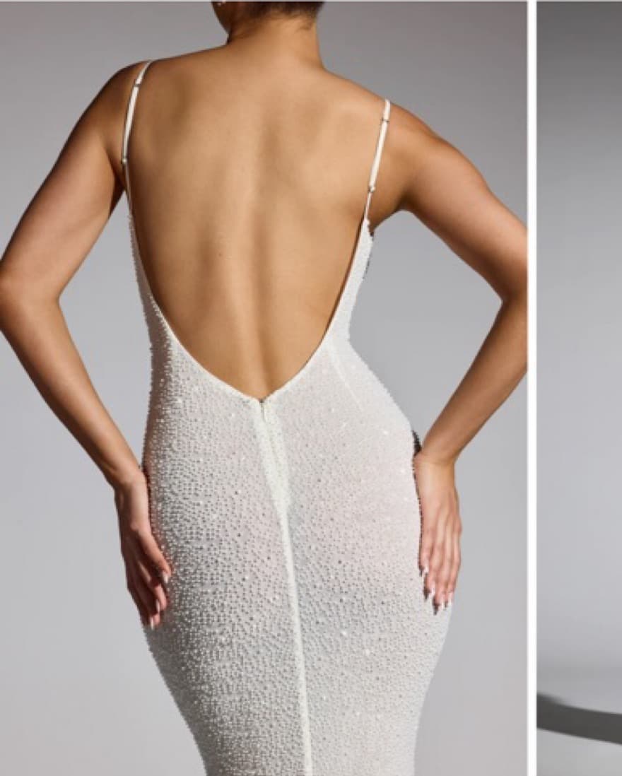 OH POLLY Embellished Asymmetric Maxi - Image 2
