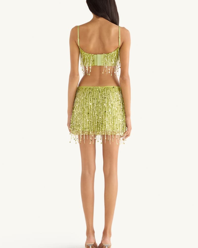 Asta Resort Green Beaded Set - Image 3