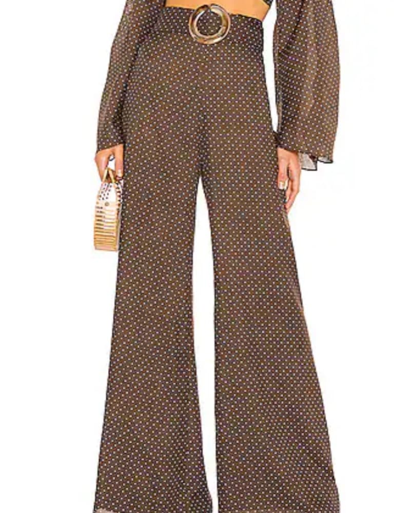 Alexis Brown And White Polka Dot Set - Image 2