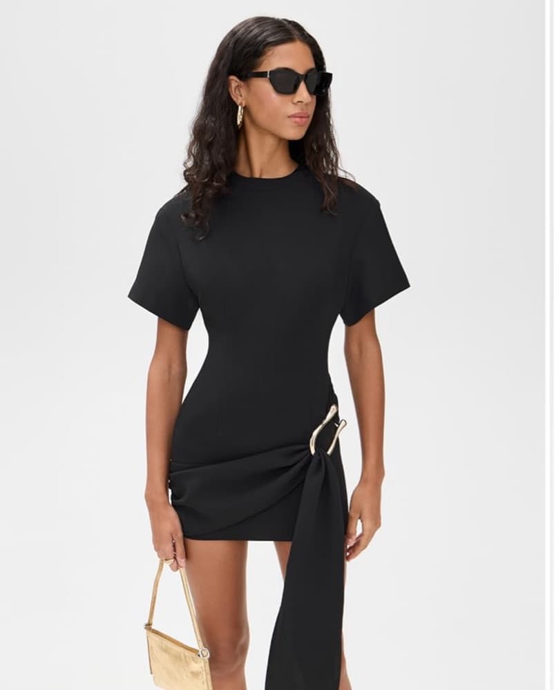 Black Mini Dress Lioness - Image 1