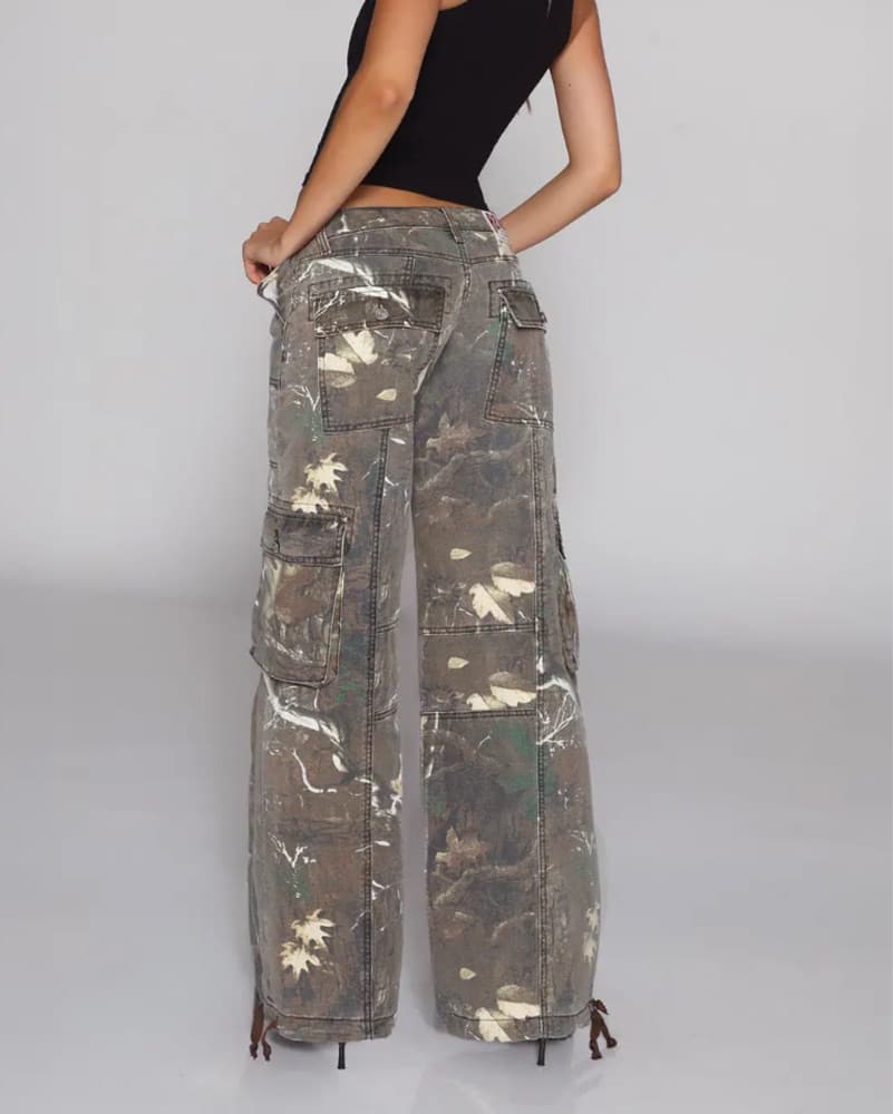 Revice Camo Low Rise Jeans - Image 2