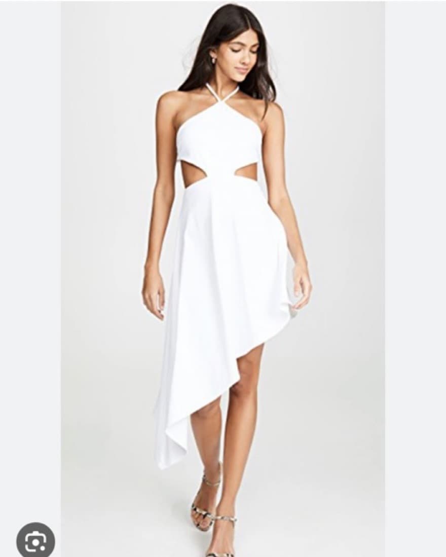 Susana Monaco Asymmetrical Cutout Dress - Image 1