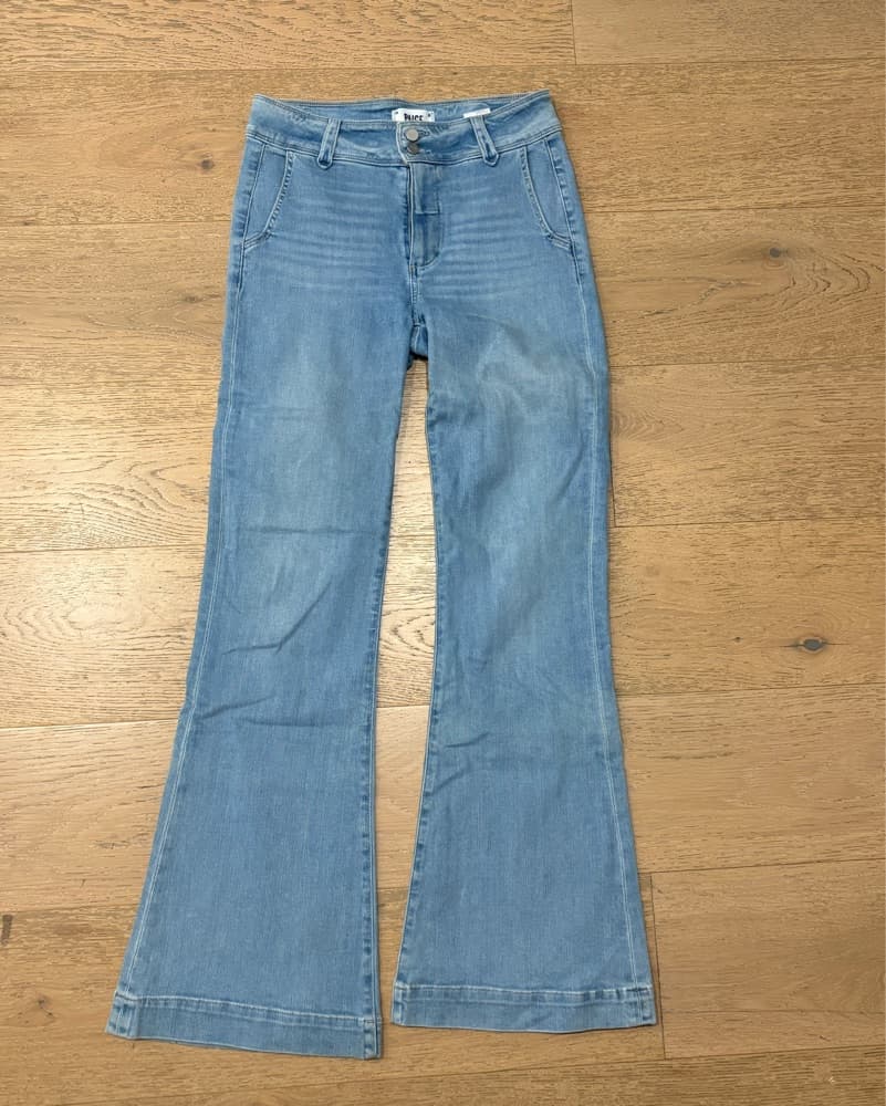 PAIGE Genevieve  Flare Jeans - Image 1