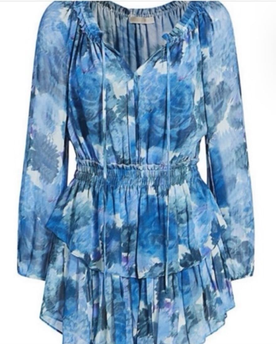 LoveShackFancy Long Sleeve Mini Dress - Image 5