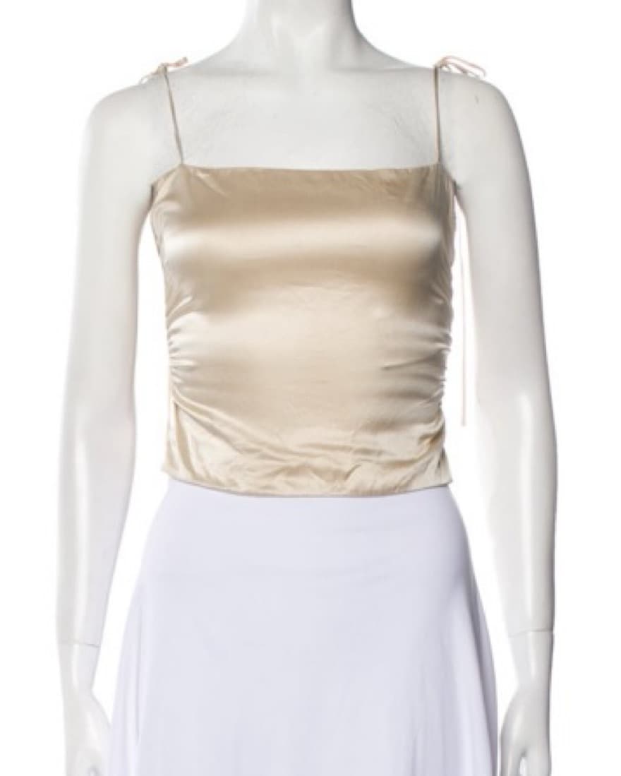 Luxurious Satin Cami Top - Image 1