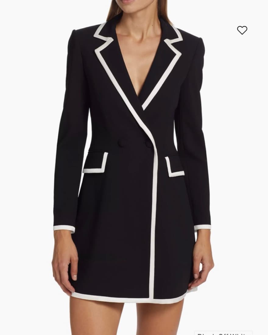 Black Blazer Dress - Image 2