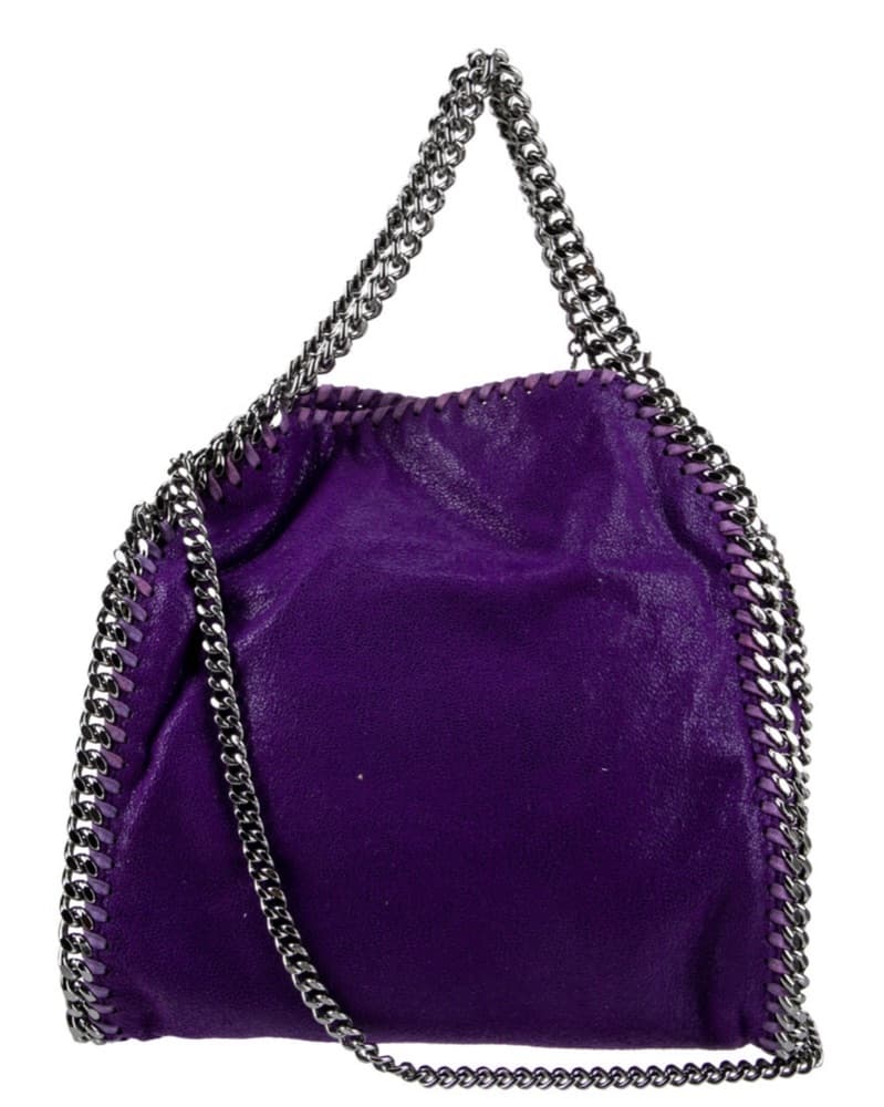 Stella McCartney Purple Shoulder Bag - Image 1