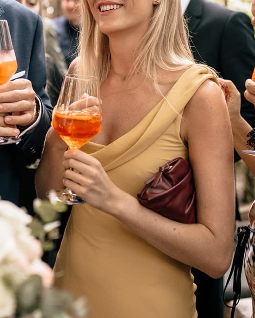 Yellow Off The Shoulder Dress - Image 4