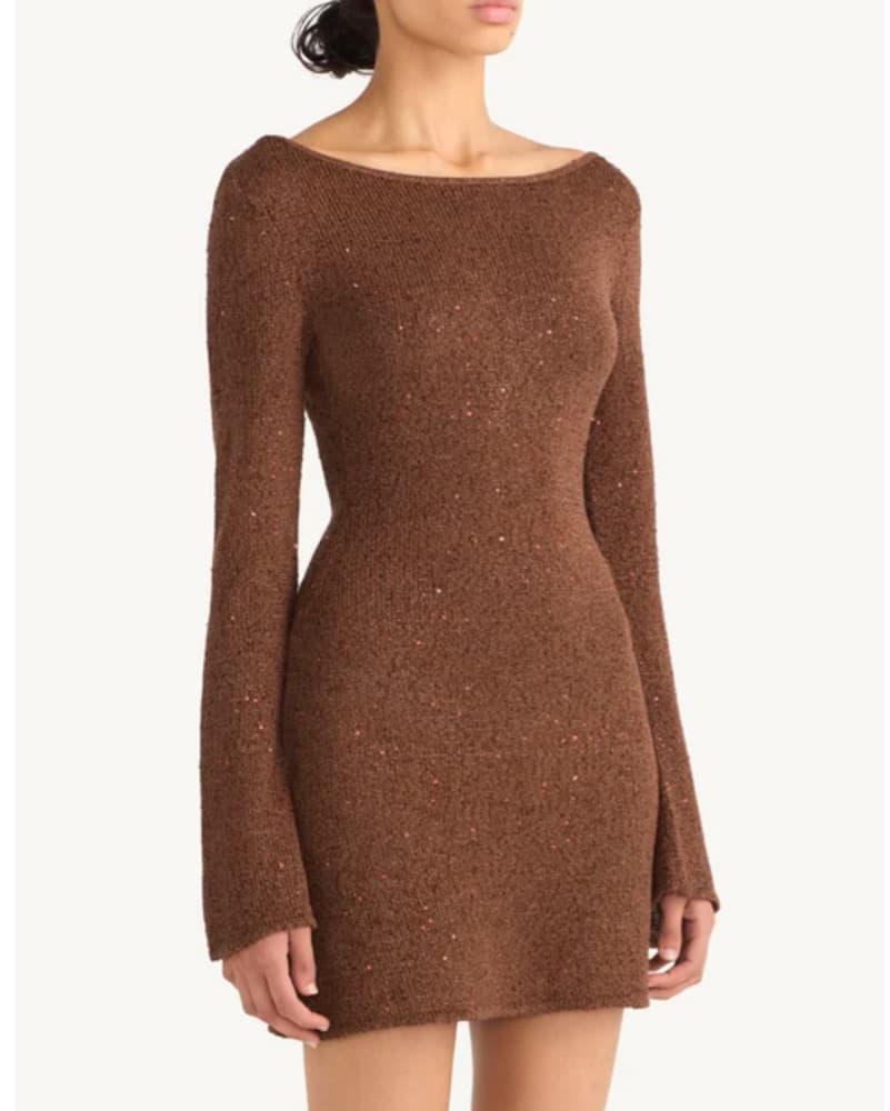 Asta Resort Maya Longsleve Mini Dress  - Image 2