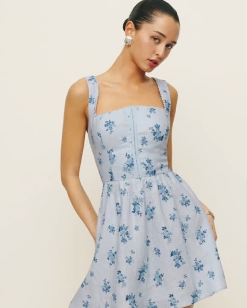 Reformation Floral Dress - Image 1