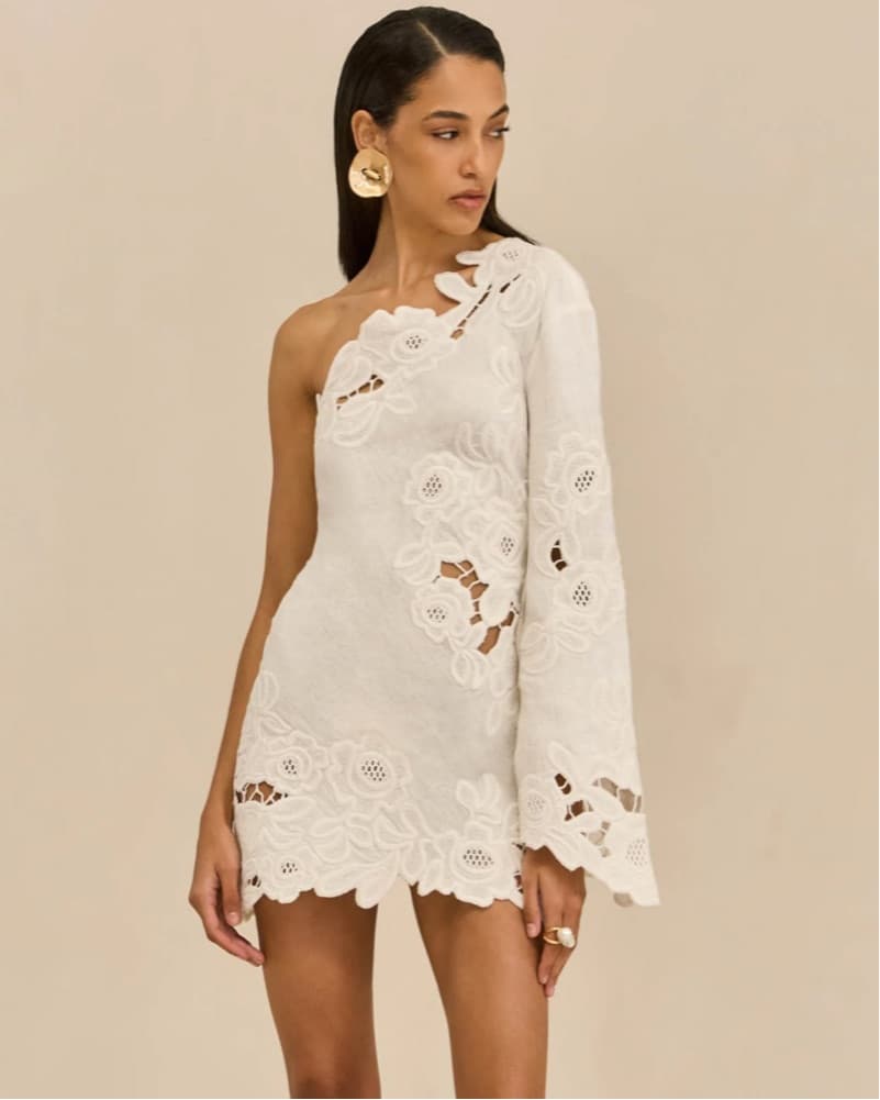 Marlena Dress White - 4 - Image 1