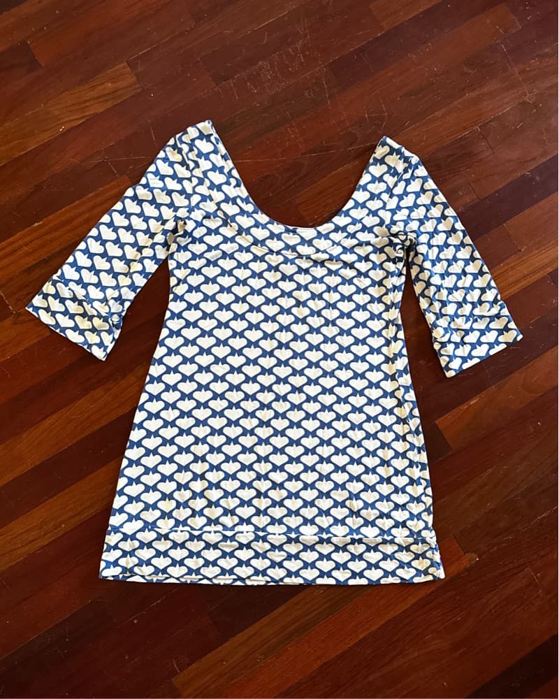 Whimsical Heart Patterned Mini Dress - Image 4