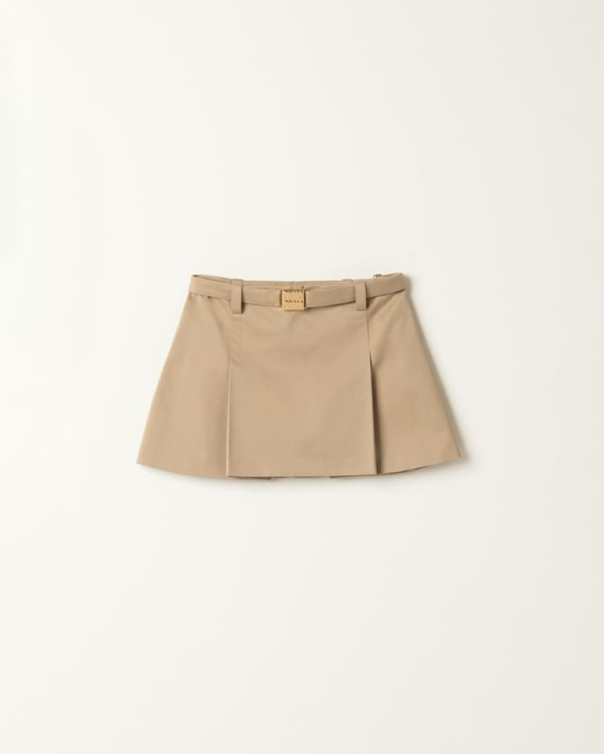 Miu Miu Belted Mini Skirt  - Image 2