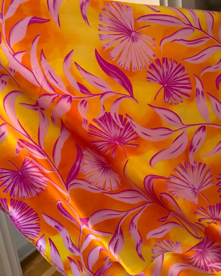 Straples Cut Out Orangey Pink Dress  - Image 4