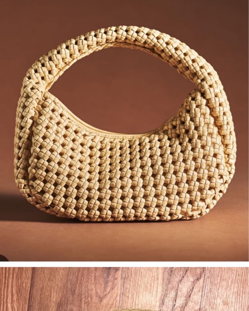The Inez Knotted Faux Leather Bag - Image 1