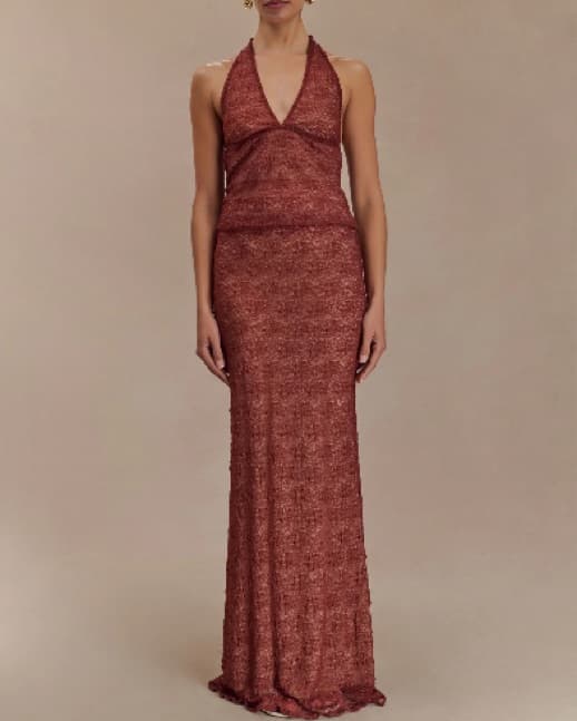 Meshki Red Lace Stretch Set  - Image 3