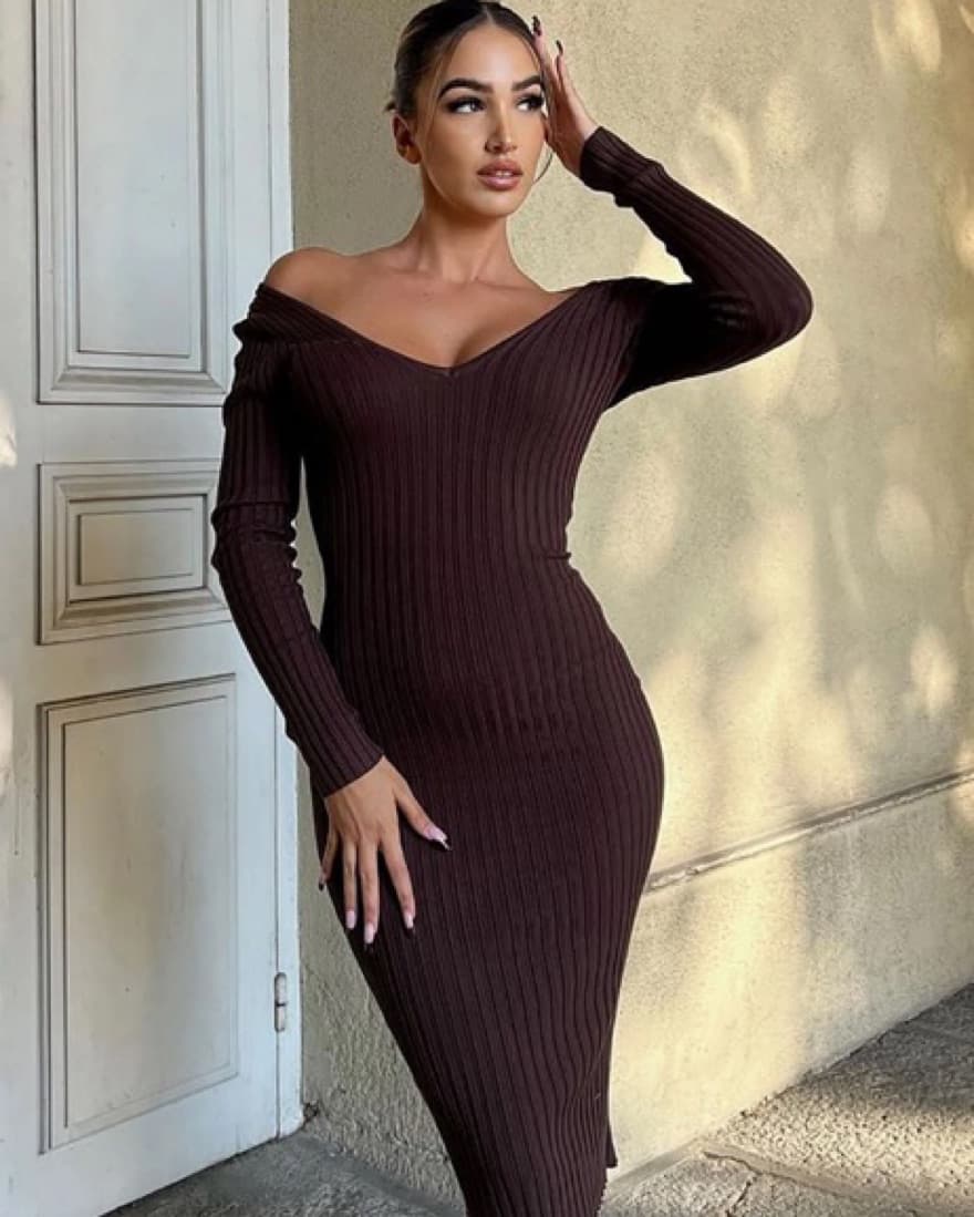 Fashion Nova Knit Dress  - Image 1