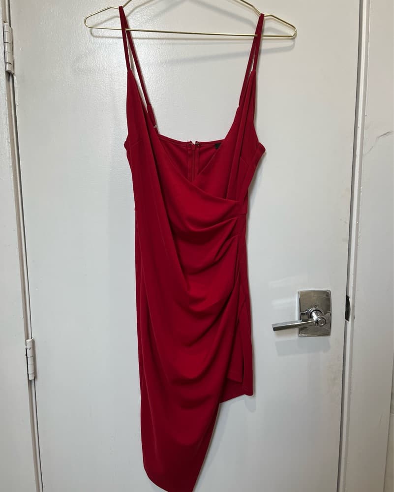 Red Cocktail Dress - Image 1