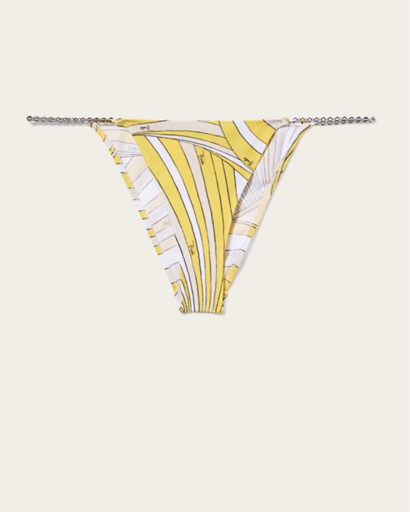 Yellow pucci Bikini 3 Piece Set  - Image 3