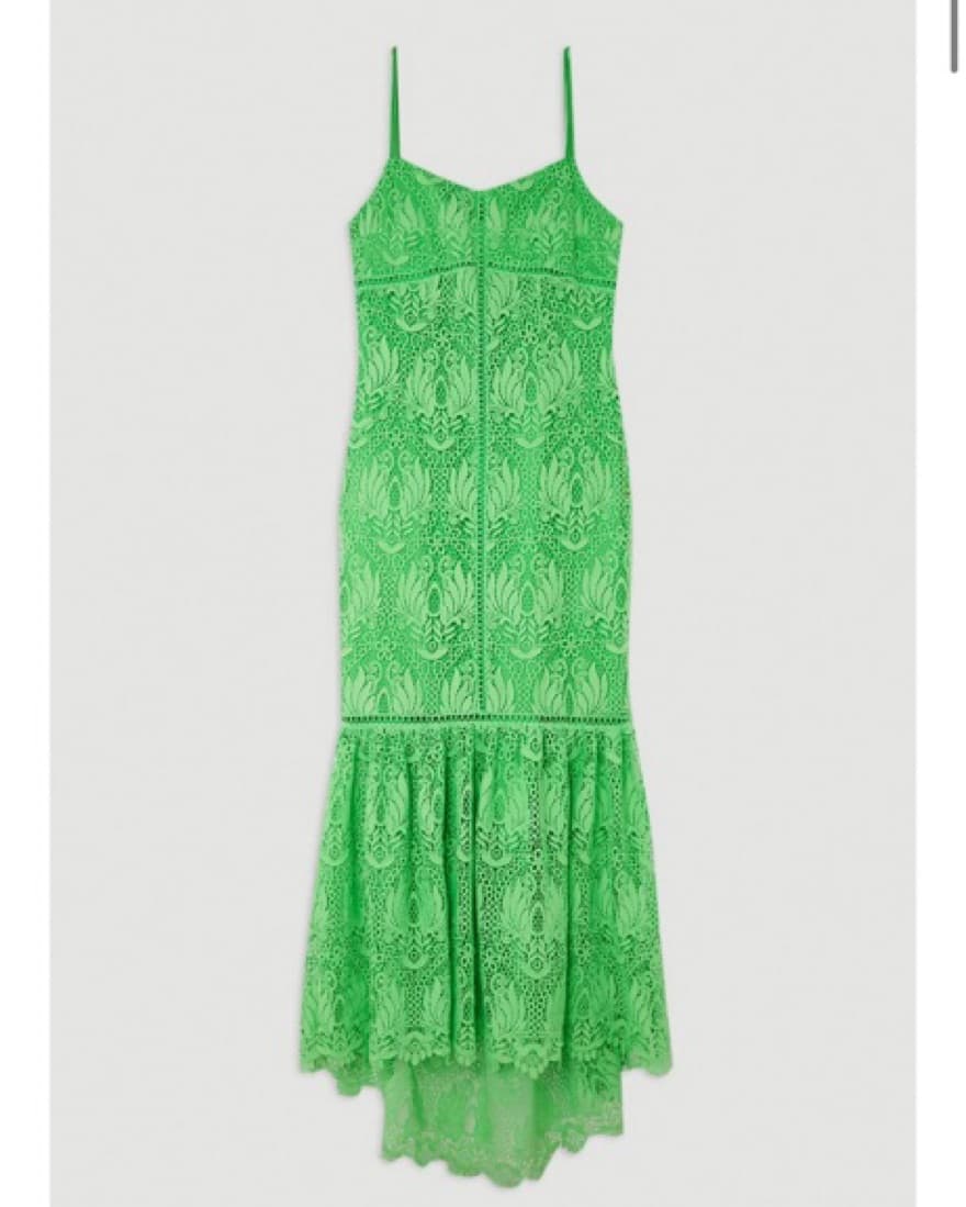 Karen Millen Green Midi dress - Image 3